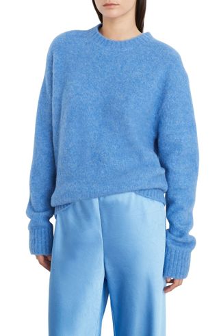 Vince + Brushed Oversize Alpaca & Wool Blend Sweater