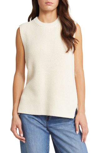 Madewell + Ribbed Long Sweater Vest