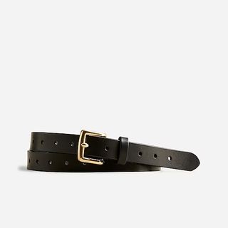 J.Crew + Perforated Leather Italian Belt