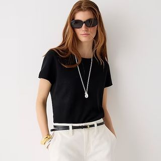 Nordstrom + Relaxed Cashmere T-Shirt