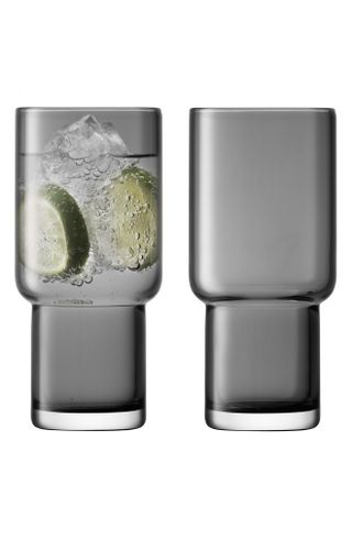 Lsa + Utility Set of 2 Highball Glasses