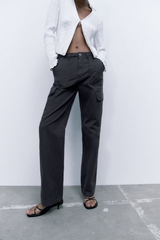 Zara + Cargo Trousers