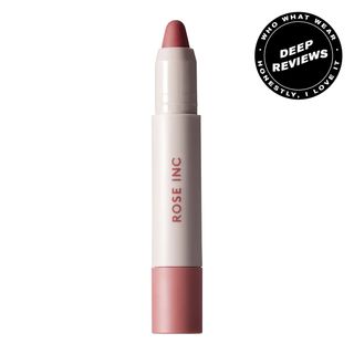 Rose Inc + Lip Sculpt Clean Moisturizing Pigmented Lipstick in Rose