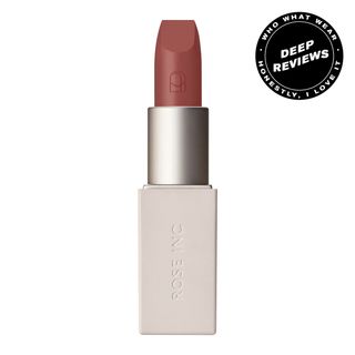 Rose Inc + Satin Lip Color Refillable Hydrating Lipstick in Enigmatic
