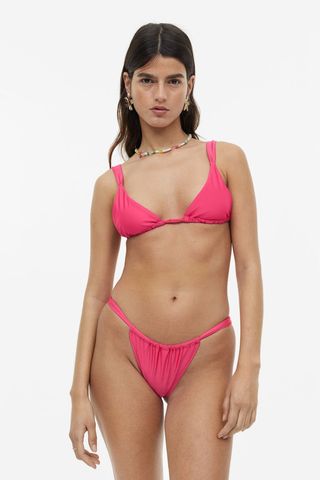 H&M + Padded Triangle Bikini Top
