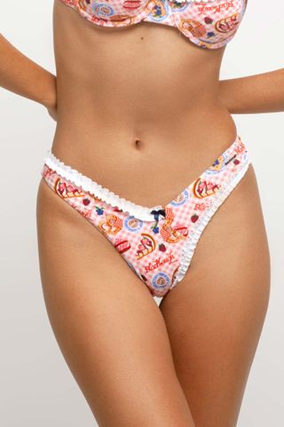 Blackbough Swim + Amelia Frilled Cheeky Bottoms