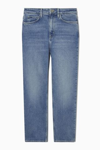 COS + Straight-Leg Slim-Fit Ankle-Length Jeans