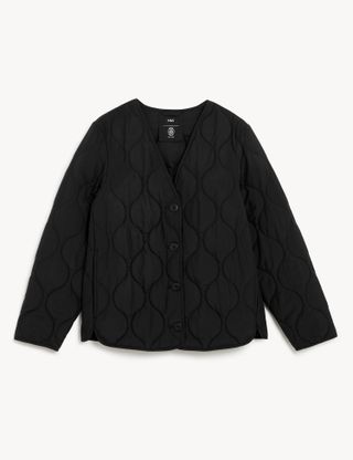 M&S Collection + Recycled Thermowarmth Quilted Puffer Jacket