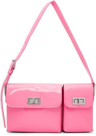 By Far + Pink Billy Shoulder Bag