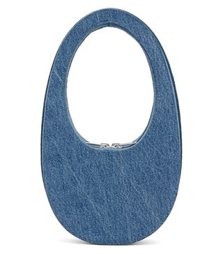 Coperni + Blue Mini Swipe Denim Bag