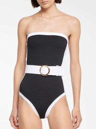 Alexandra Miro + Whitney Belted Swimsuit