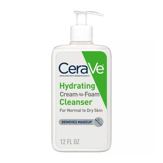 CeraVe + Hydrating Cream-To-Foam Face Wash