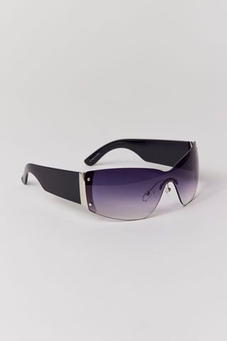 Urban Outfitters + Brittney Y2k Shield Sunglasses