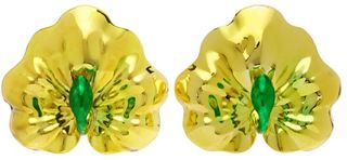 Hugo Kreit + Yellow Lily Stud Earrings
