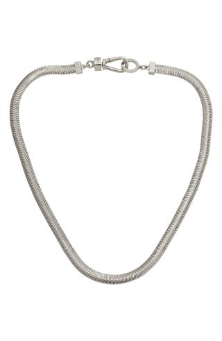AllSaints + Flat Link Collar Necklace