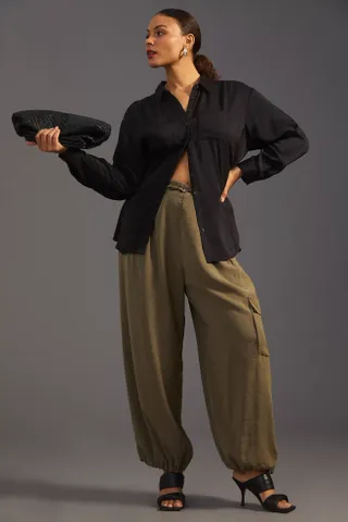 By Anthropologie + Bungee Parachute Pants