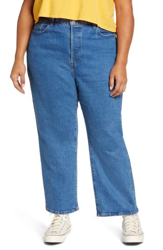 LEVI'S + Ribcage Straight Ankle Jeans