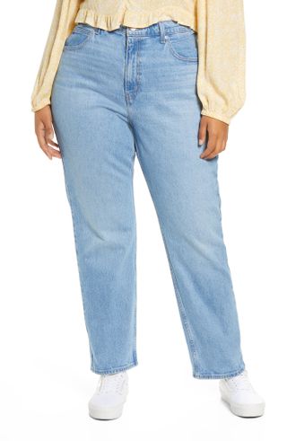LEVI'S + '70s High Waist Straight Leg Jeans