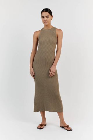 DISSH + Valerie Knit Racer Midi Dress