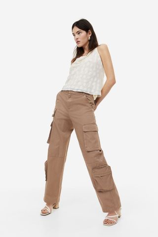 H&M + Straight Cargo Pants