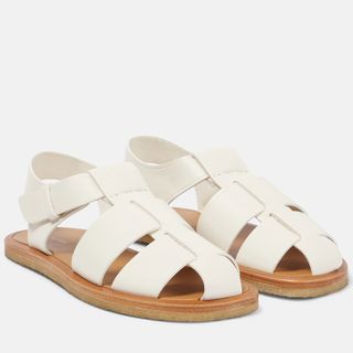 The Row + Fisherman Leather Sandals