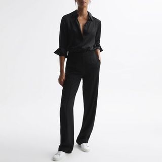 Reiss + Black Aleah Pull On Trousers