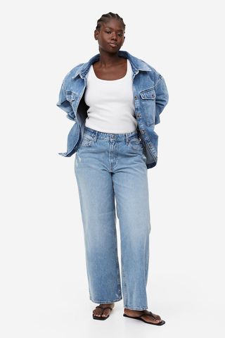 H&M + 90s Baggy Regular Jeans