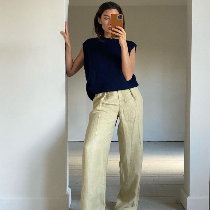13 Wide-Leg-Trouser Outfits That Look Good With Everything