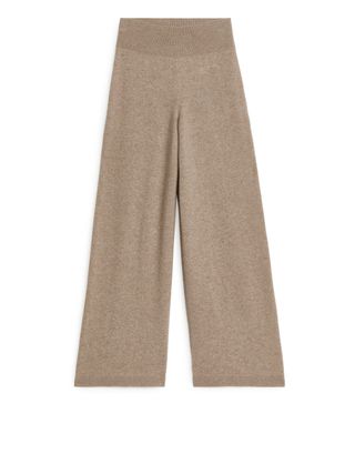 Arket + Wide Cashmere Trousers