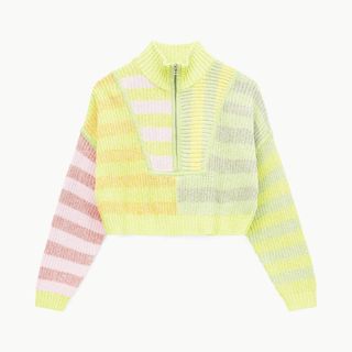 Staud + Cropped Hampton Sweater