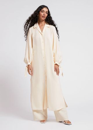 & Other Stories + Oversized Airy Shirt Dress