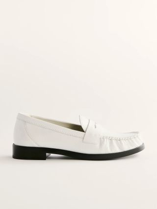 Reformation + Ani Ruched Loafers