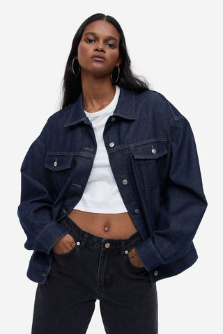 H&M + Oversized Denim Jacket