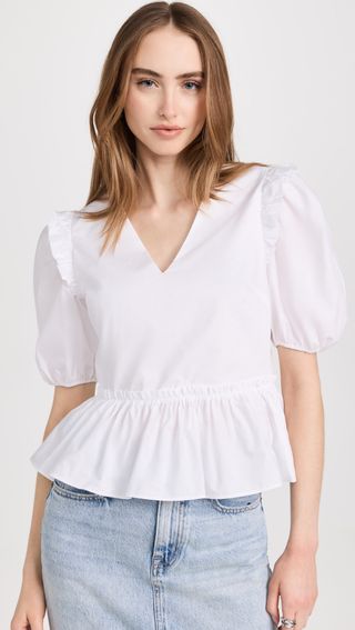 English Factory + Puff Sleeve Top