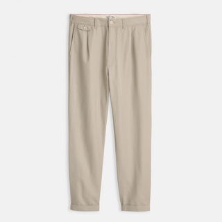 Alex Mill + Standard Pleated Pant in Cotton Linen
