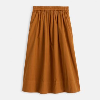 Alex Mill + Standard Skirt in Paper Poplin