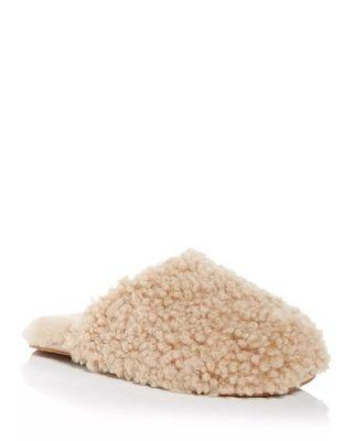 Ugg + Maxi Curly Shearling Slippers