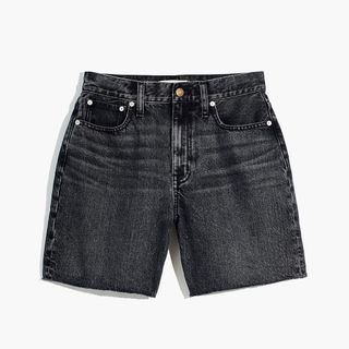 Madewell + Baggy Jean Shorts in Reyburn Wash