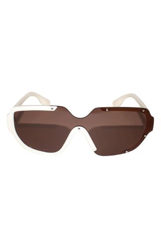 Fifth & Ninth + Jolie 71mm Oversize Polarized Square Sunglasses