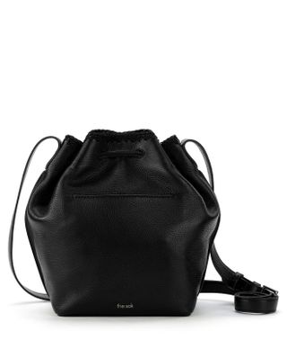 The Sak + Ivy Drawstring Leather Bucket Bag