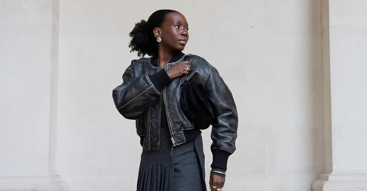 The Bomber Jacket and Maxi Skirt Outfit Fashion People Wear | Who 