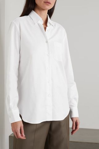 Brioni + Cotton Oxford Shirt