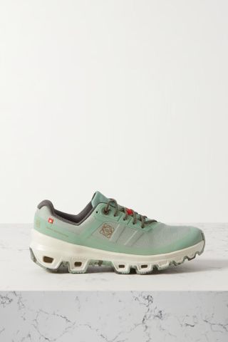 Loewe + +On Cloudventure Recycled-Canvas and Mesh Sneakers