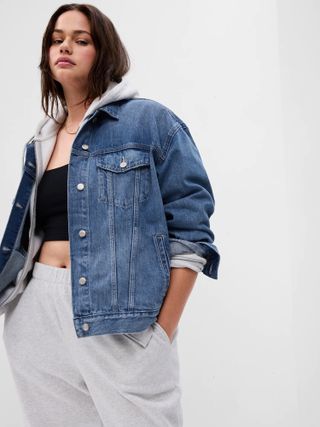 Gap + Oversized Icon Denim Jacket