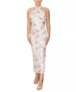 Rachel Rachel Roy + Women's Zahara Floral-Print Halter Midi Dress