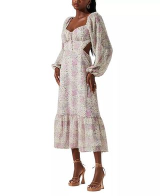 Astr the Label + Women's Shayla Floral Midi Dress