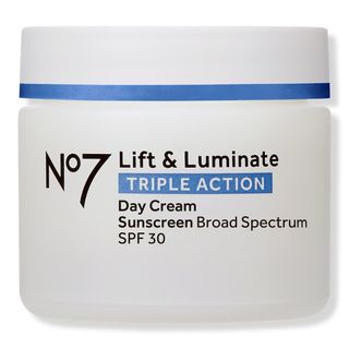 No7 + Lift 
Luminate Triple Action Day Cream with SPF 30