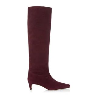 Staud + Wally Suede Knee-High Boots