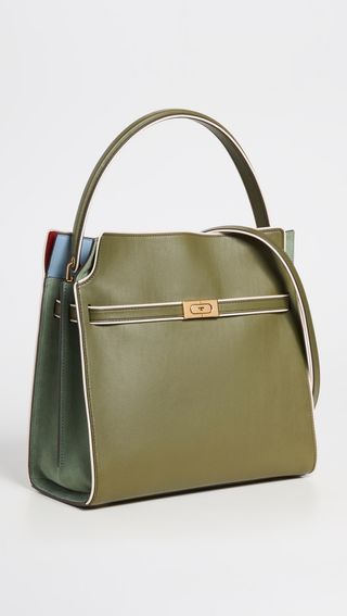 Tory Burch + Lee Radziwill Piped Double Bag