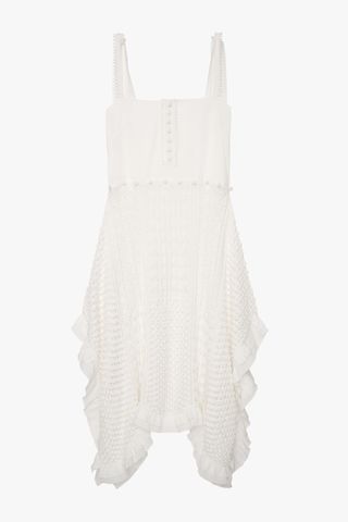 Zara + Combination Pointelle Dress